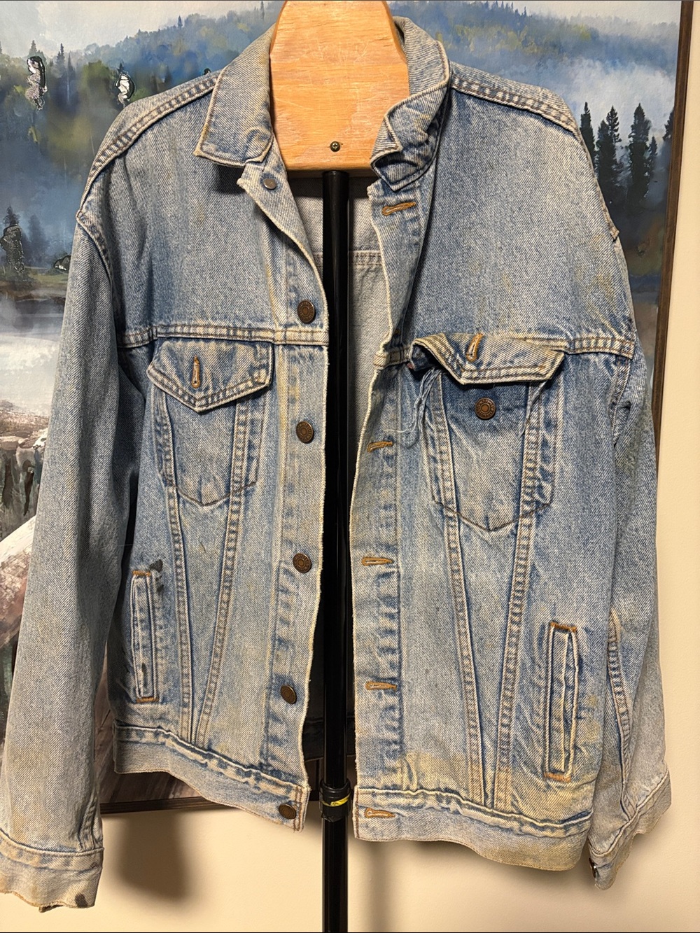 Vintage Levi’s Blue Denim Jacket - Classic Men's Jean Jacket